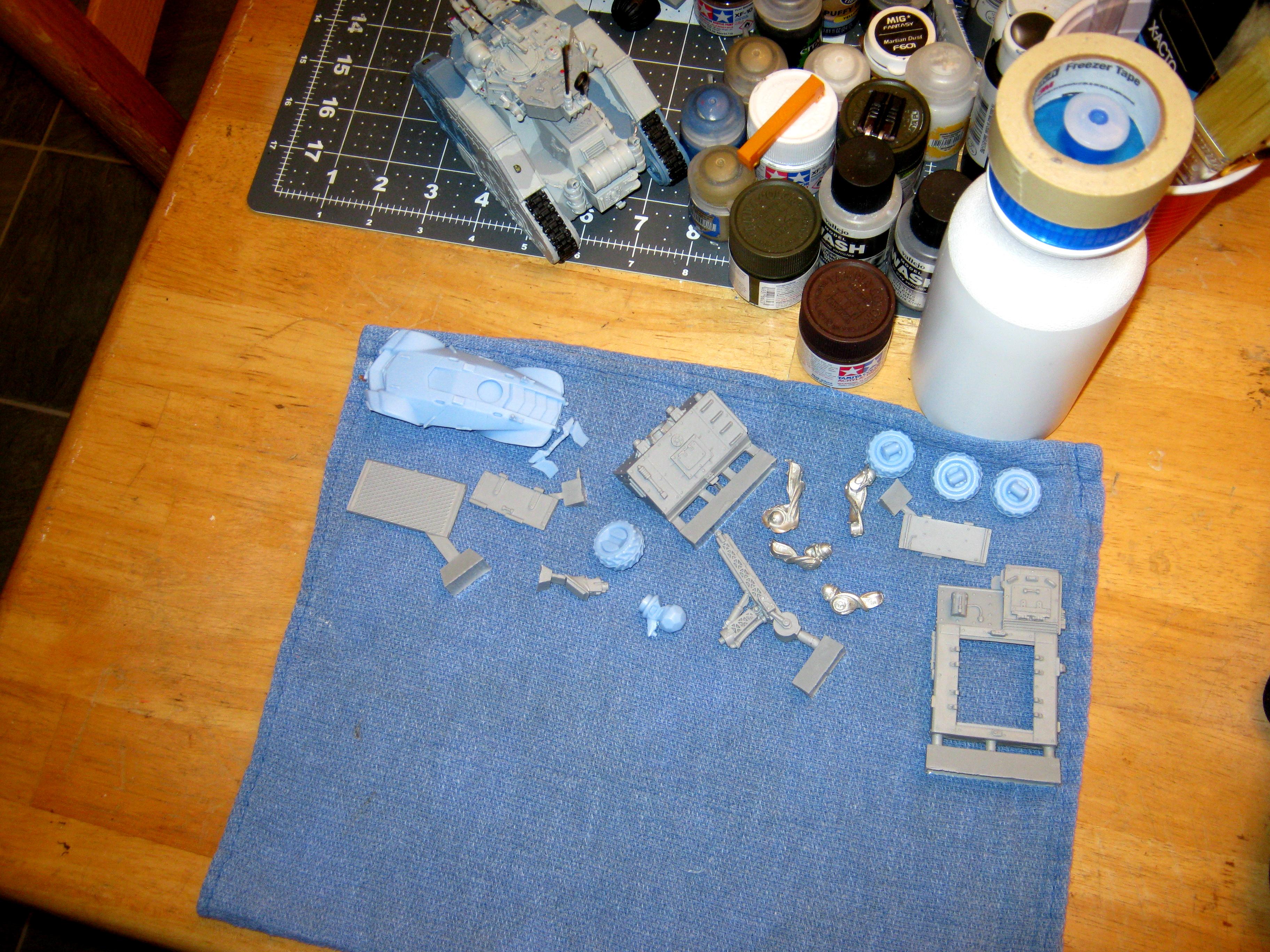 Materials, Model Kits, Modeling, Paints, Supplies Washing The Resin